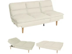 MCW Schlafsofa M79 Stoff/Textil Creme* Sofas