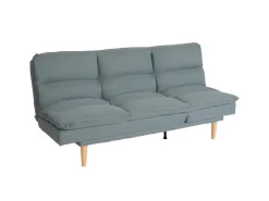 MCW Schlafsofa M79 Stoff/Textil Blau-Grau* Sofas