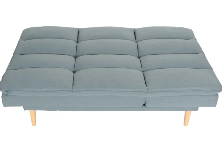 MCW Schlafsofa M79 Stoff/Textil Blau-Grau* Sofas