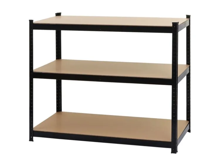 MCW Schwerlastregal E33 Schwarz 200x120x60cm* Schwerlastregal