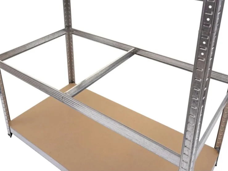 MCW Schwerlastregal E33 Verzinkt 200x120x60cm