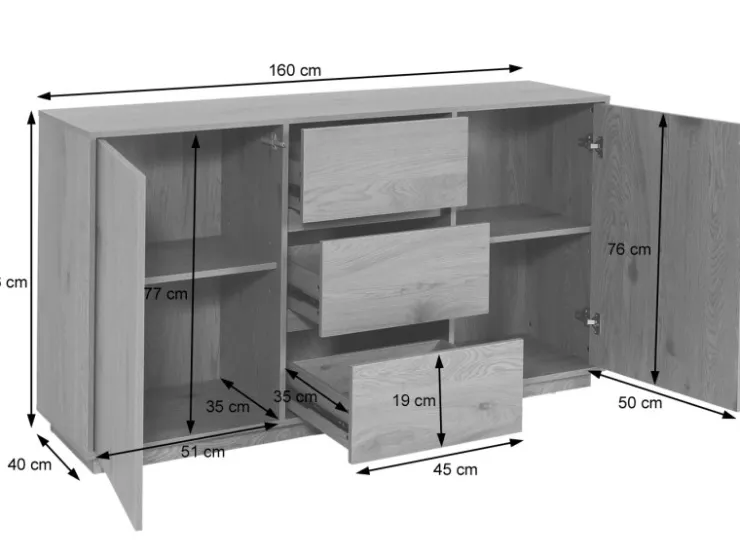 MCW Sideboard J78 -Optik
