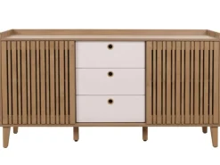 MCW Sideboard M48 Schubladen Weiß