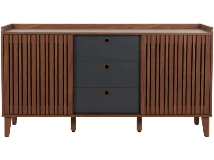 MCW Sideboard M48 -Optik Schubladen Dunkelgrau* Sideboards