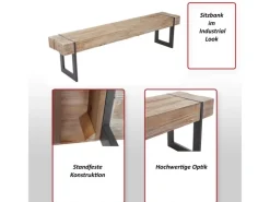 MCW Sitzbank A15 160cm