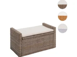 MCW Sitzbank Genua Rattan Staufach