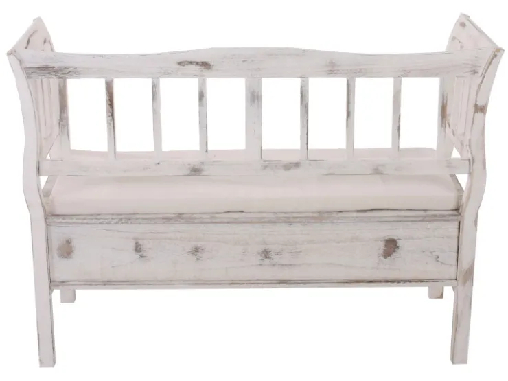 MCW Sitzbank H207 Staufach Shabby-Look Shabby