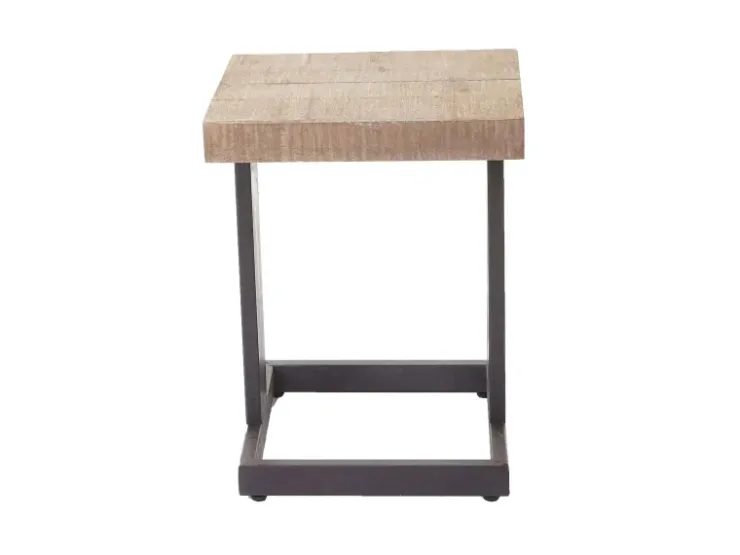 MCW Sitzhocker A15 Tanne Massiv* Klarlacke