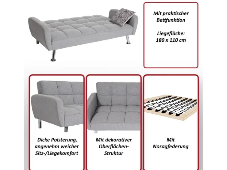 MCW Sofa K19 Stoff/Textil* Sofas