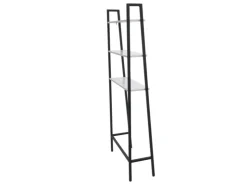 MCW Standregal K82 Marmor-Optik Weiß