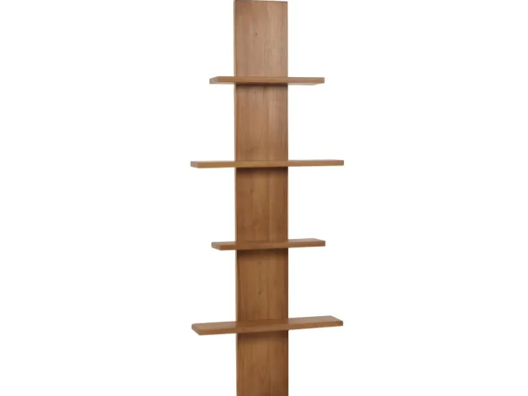 MCW Teak-Wandregal M72 151x56x15cm* Schweberegale|Weitere Regale