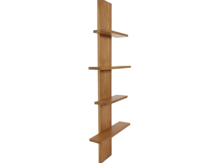 MCW Teak-Wandregal M72 151x56x15cm* Schweberegale|Weitere Regale