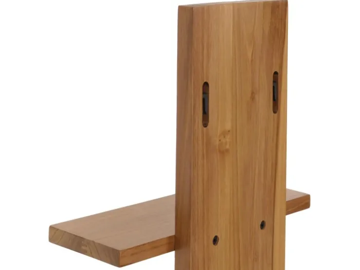 MCW Teak-Wandregal M72 151x56x15cm* Schweberegale|Weitere Regale