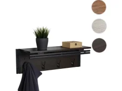 MCW Wandgarderobe A27 4 Haken 3D-Struktur* Garderoben