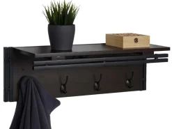 MCW Wandgarderobe A27 4 Haken 3D-Struktur* Garderoben