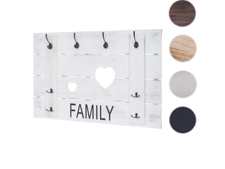 MCW Wandgarderobe C89 Family Shabby-Look Shabby