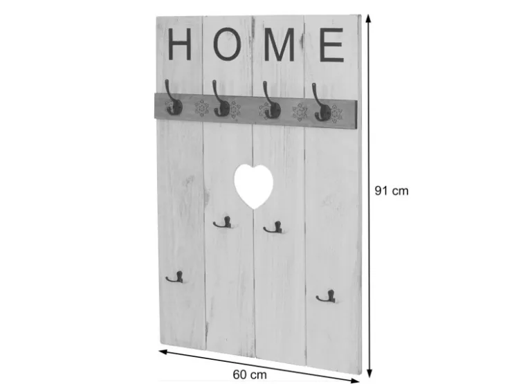 MCW Wandgarderobe C89 Home Shabby-Look Shabby