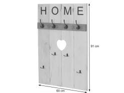 MCW Wandgarderobe C89 Home Shabby-Look Shabby