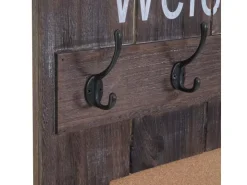 MCW Wandgarderobe C89 mit Pinnwand Shabby* Garderoben|Pinnwände
