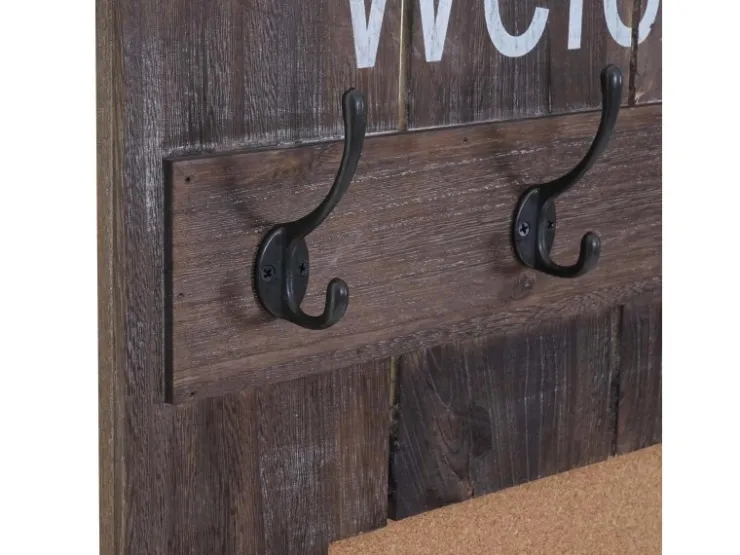 MCW Wandgarderobe C89 mit Pinnwand Shabby* Garderoben|Pinnwände