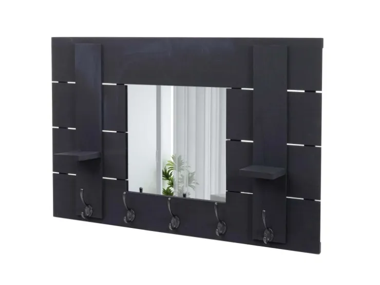 MCW Wandgarderobe C89 mit Spiegel Shabby* Garderoben