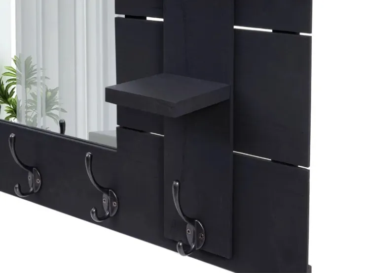 MCW Wandgarderobe C89 mit Spiegel Shabby* Garderoben