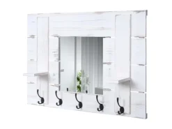 MCW Wandgarderobe C89 mit Spiegel Shabby