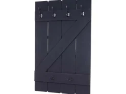 MCW Wandgarderobe D13 Dunkelgrau Shabby