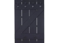 MCW Wandgarderobe D13 Dunkelgrau Shabby