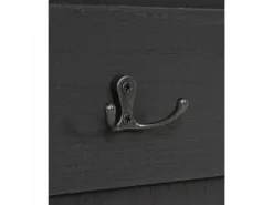 MCW Wandgarderobe D13 Dunkelgrau Shabby