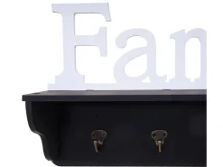 MCW Wandgarderobe D41 Family Schwarz/weiß