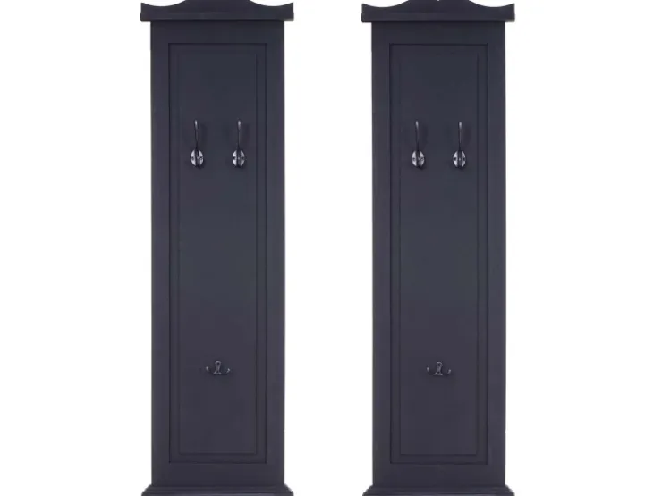 MCW Wandgarderobe H33 2er-Set Lackiert