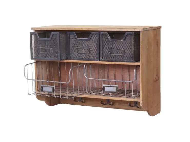 MCW Wandgarderobe Küchenregal A43