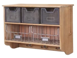 MCW Wandgarderobe Küchenregal A43