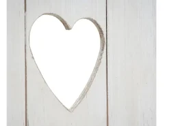 MCW Wandregal D42 Massivholz 70x40x10cm Weiß Shabby* Schweberegale