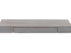 MCW Wandregal H37 Schublade 8x80x25cm Shabby