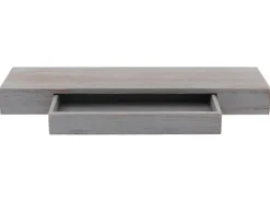MCW Wandregal H37 Schublade 8x80x25cm Shabby