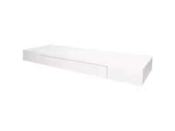 MCW Wandregal H37 Schublade 8x80x25cm Weiß