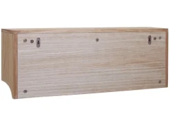 MCW Wandregal K49 Garderobe Wandgarderobe Regal 3 Staufächer 5 Haken 30x80x20cm Holz* Garderoben