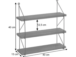 MCW Wandregal K78 40x40x13cm* Holzregale
