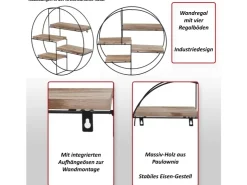 MCW Wandregal K76 45x45x11cm