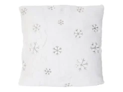 MCW Wohndecke mit Deko-Kissen Schnee 2-tlg.* Kissenbezüge|Bettwäsche