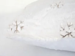 MCW Wohndecke mit Deko-Kissen Schnee 2-tlg.* Kissenbezüge|Bettwäsche