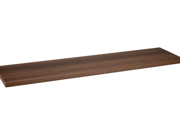 MDF-Wandregal Oldham 1,8 cm x 80 cm x 20 cm nfarben Dunkel