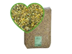 MeineHennen HENNEN VITAL EXZELLENT 15 Kg Premium Hühnerfutter und Wachtelfutter Körnerfutter Geflügelfutter Hennenfutter Alleinfutter für Hühner* Kleintierbedarf