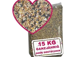 MeinWildvogel WILDVOGEL VITAL 15 kg Vogelfutter Ganzjahresfutter für Wildvögel und Gartenvögel Wildvogelfutter OHNE GENTECHNIK