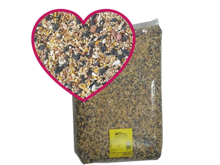 MeinWildvogel WILDVOGEL VITAL 15 kg Vogelfutter Ganzjahresfutter für Wildvögel und Gartenvögel Wildvogelfutter OHNE GENTECHNIK