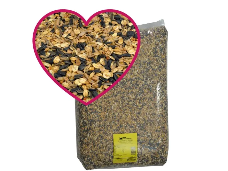 MeinWildvogel WILDVOGEL VITAL BASIC 15 Kg Vogelfutter Streufutter für Vögel Ganzjahresfutter und Perfekt für Kleine und Große Gartenvögel* Vogelbedarf