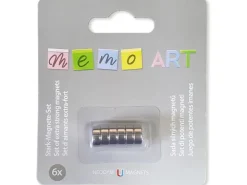 Pro Art Memo-Art Magnet 6 Stück rund* Pinnwände