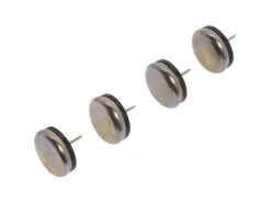 Metallgleiter mit Stift Ø 30 mm 4 Stück* Stifte